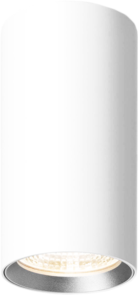 Surface Mounted Spotlight White - Lampshade (600x600), Png Download