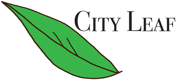 Clear City Leaf Logo - Illustration (741x502), Png Download