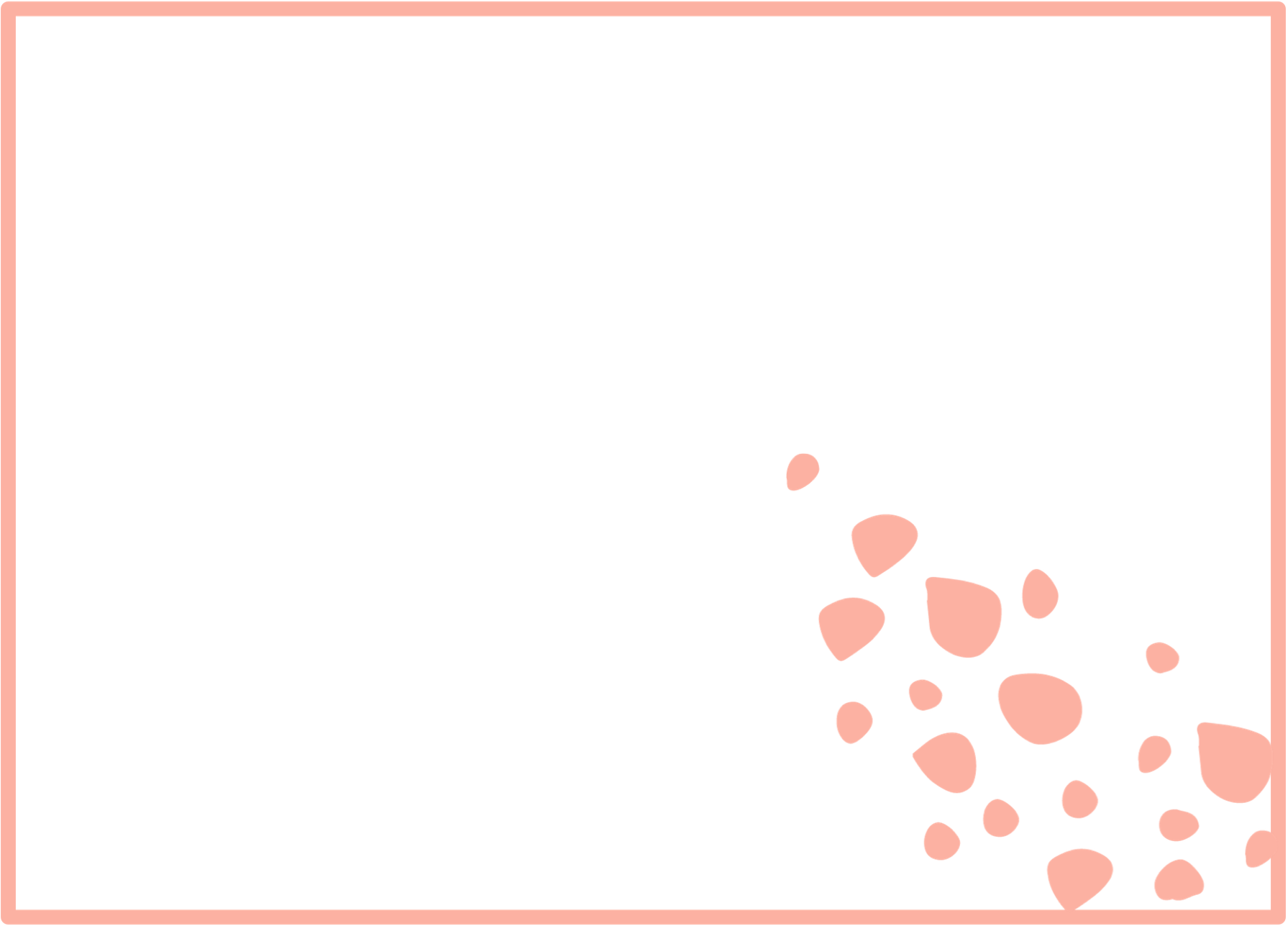 Cadre Rose - Illustration (1791x1287), Png Download