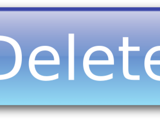 Delete Button Clipart Share - Graphic Design (640x480), Png Download