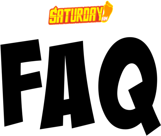 Logo Faq - Saturday (1000x522), Png Download