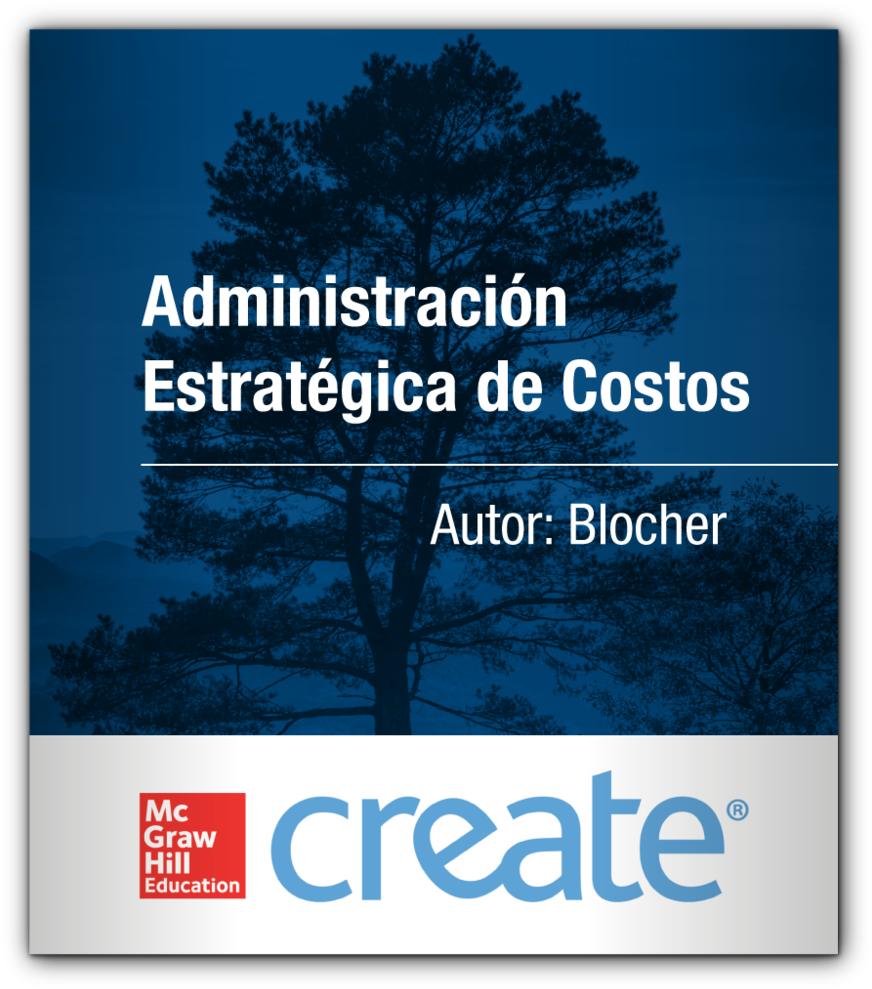 Administración Estratégica De Costos Blocher Mcgrawhill - Mcgraw-hill Education (879x1000), Png Download