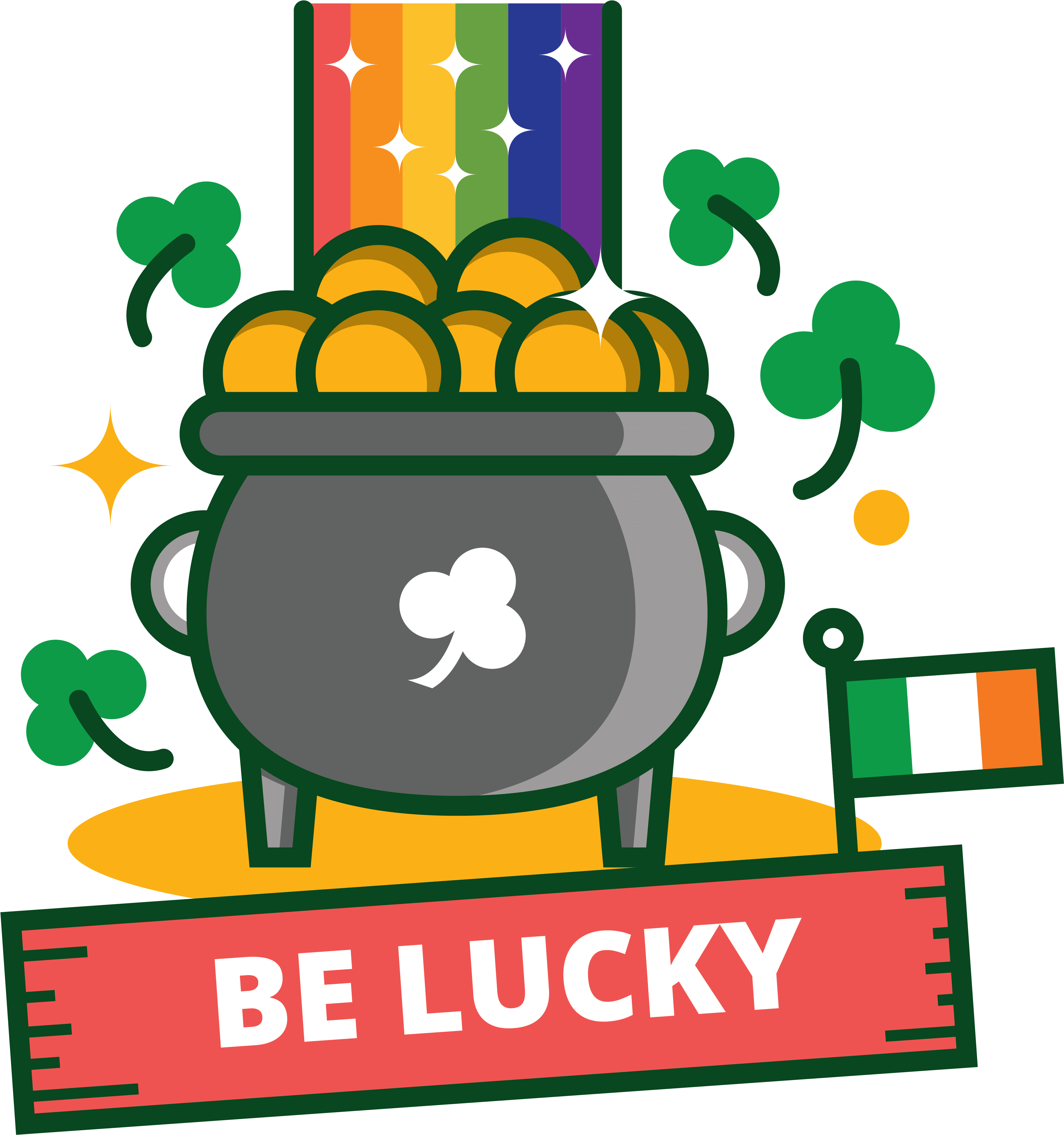 St Patricks Day Lucky (5833x5833), Png Download