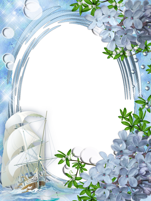 Cadre - 花樣 相框 (600x800), Png Download