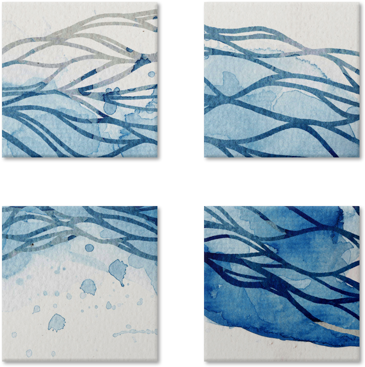 Magneto Ondas Marinhas De Bruno Dinizna - Motif (800x800), Png Download