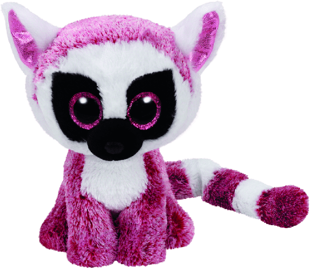 Leeann The Pink Lemur - Beanie Boos 5th December (650x558), Png Download