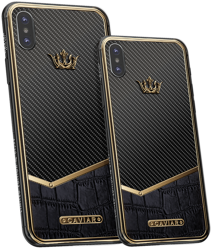 Classic Alligator Carbon Gold - Gold Carbon Png (790x909), Png Download
