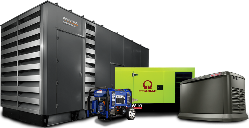 Generators Main Icons - Pramac (1000x516), Png Download