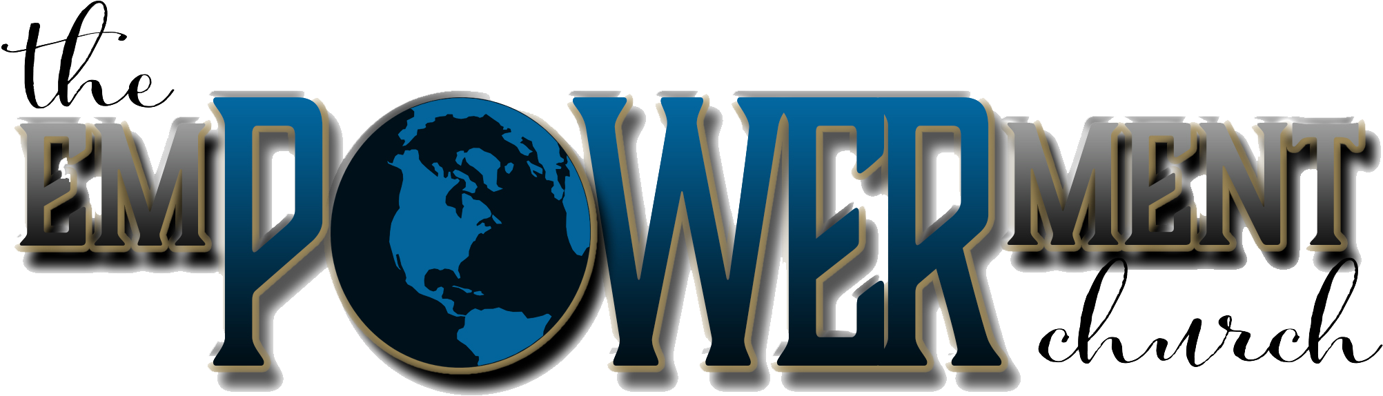 Empowerment Church - Globe (2088x600), Png Download