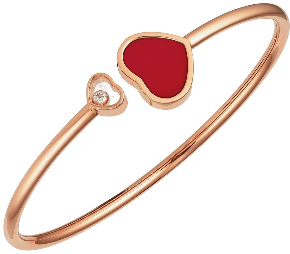 Rose Red Diamond Stone Png High-quality Image - Happy Hearts Chopard (1000x1000), Png Download