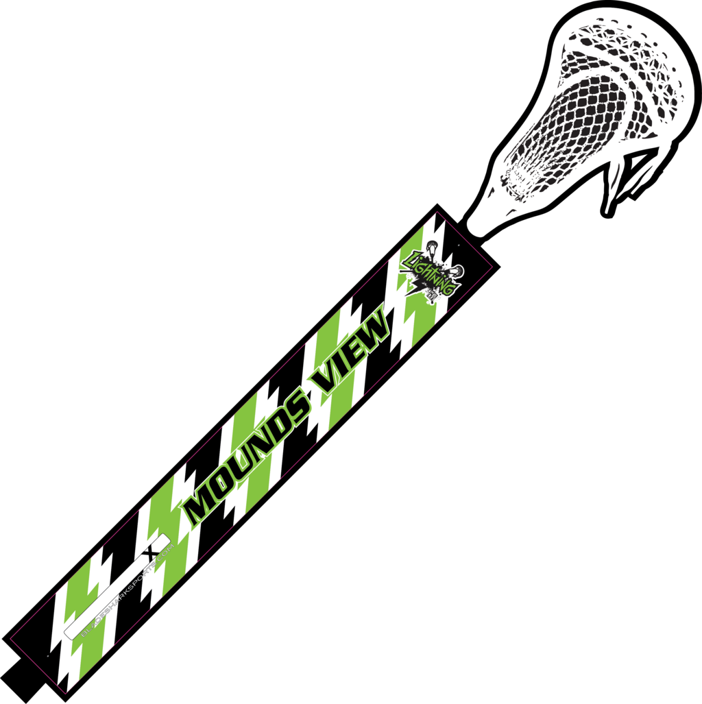 Mounds View Lightning - Field Lacrosse (1024x1027), Png Download