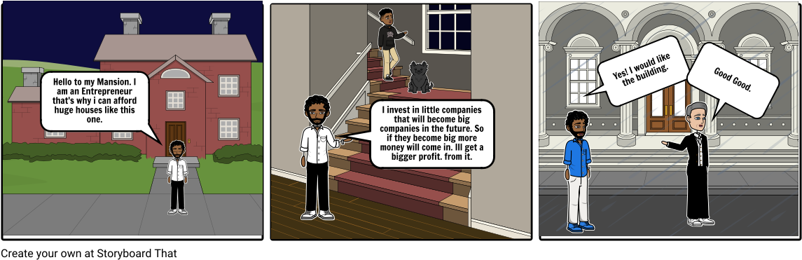 Entrepreneur - Cartoon (1164x385), Png Download