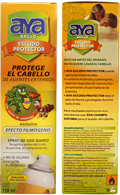 Protective Shield Aya 150 Ml - Pentes De Aço Temperados (677x677), Png Download
