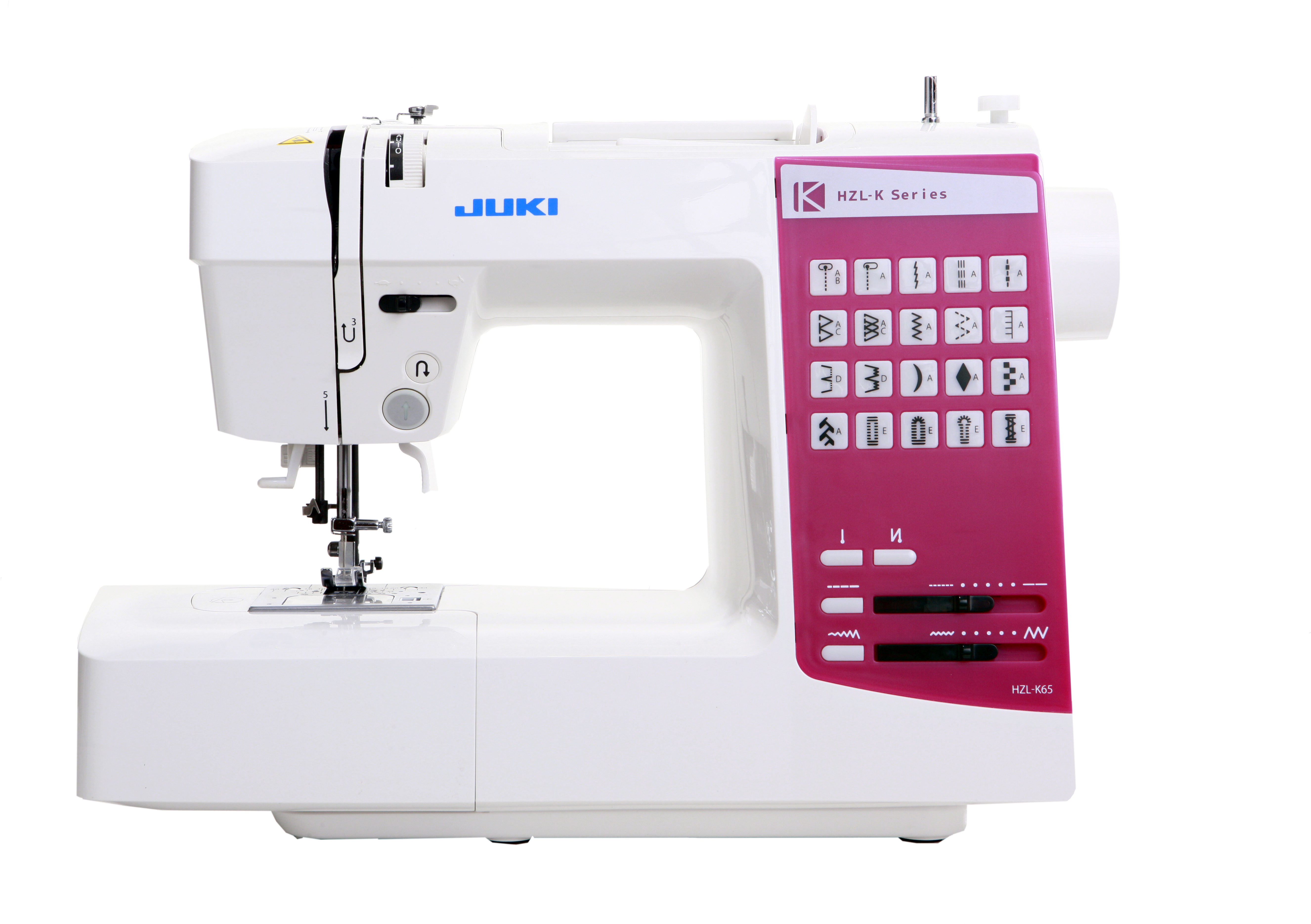 Hzl-k65 - Juki Hzl-k65 20-stitch Electronic Sewing Machine (5478x3744), Png Download