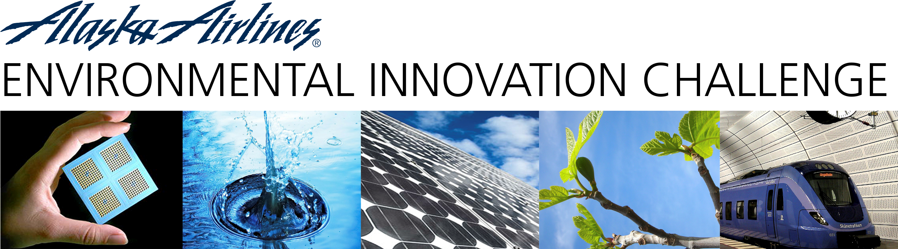 Alaska Airlines Environmental Innovation Challenge - Alaska Airlines: A Visual Celebration [book] (2866x821), Png Download
