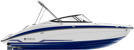 212 Limited - Yamaha Boats (549x253), Png Download