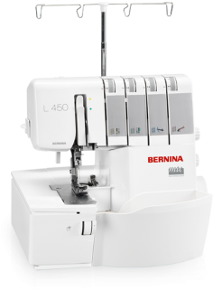 Cut, Sew And Finish In A Single Step - Bernina L450 (484x322), Png Download