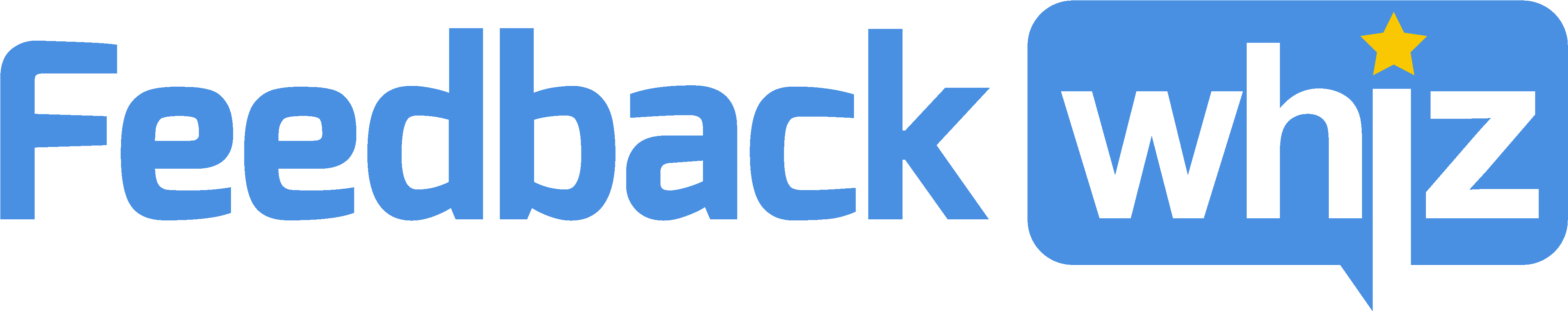 Feedbackwhiz - Feedbackwhiz Logo (4442x912), Png Download