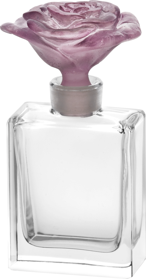 Perfume Bottle Png - Rose Perfume Bottle (500x950), Png Download