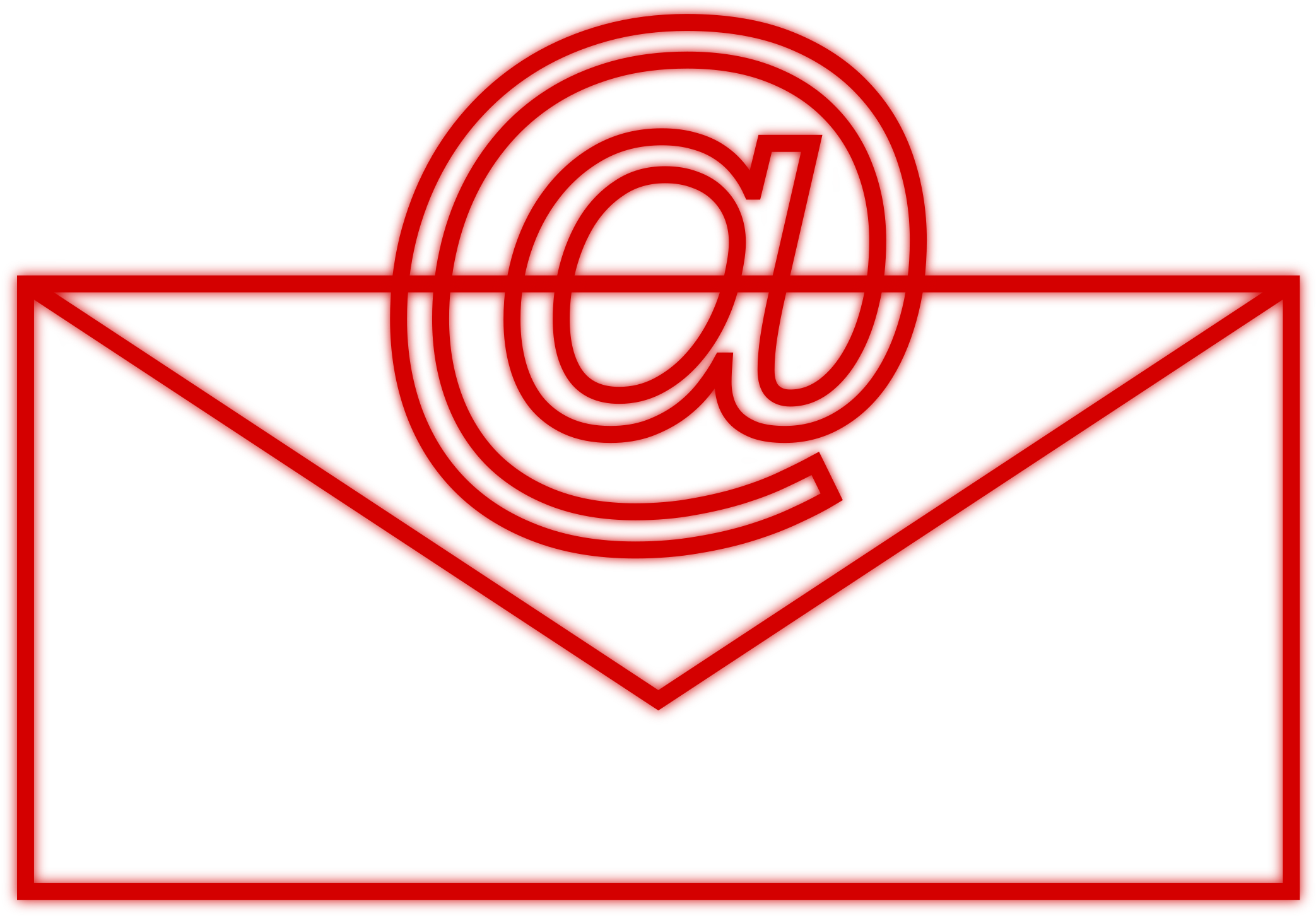 This Free Icons Png Design Of Email Rectangle-11 (2400x1697), Png Download