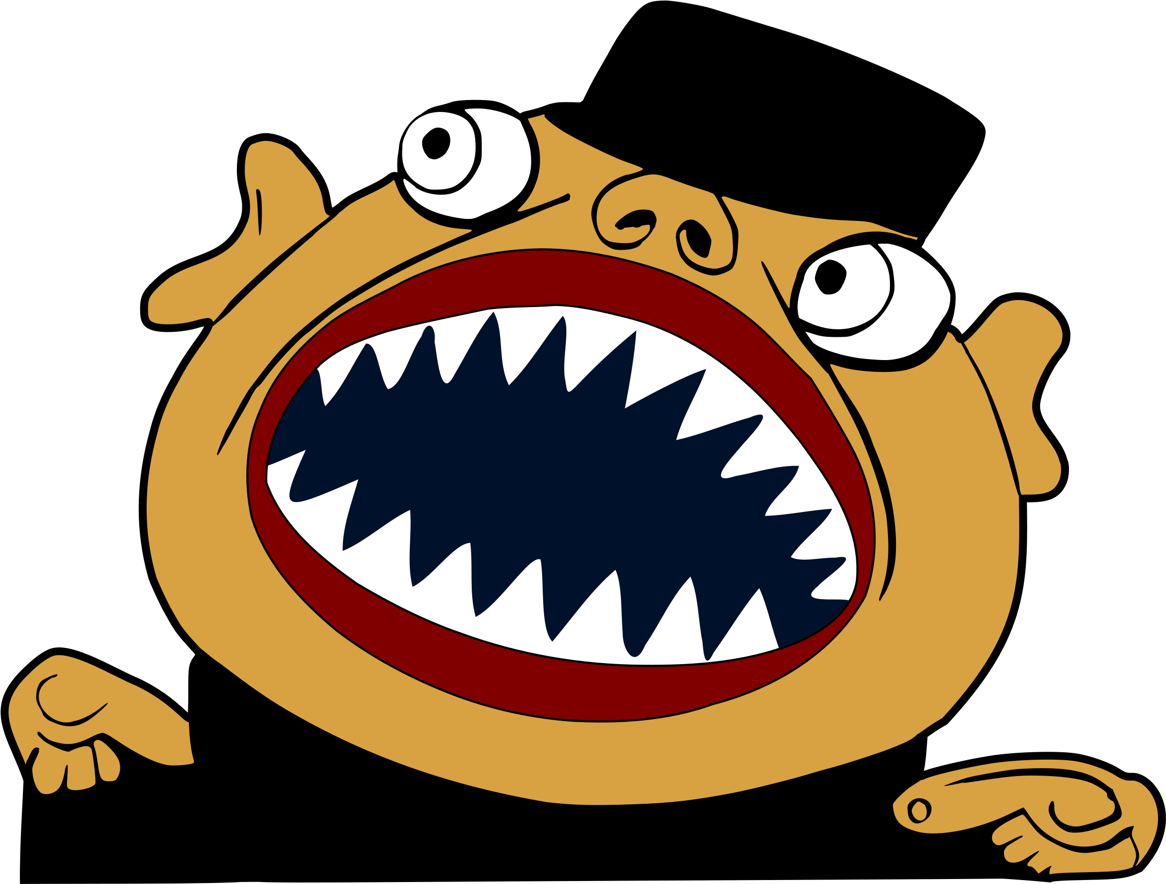 This Free Icons Png Design Of Evil Capitalist (2400x1829), Png Download