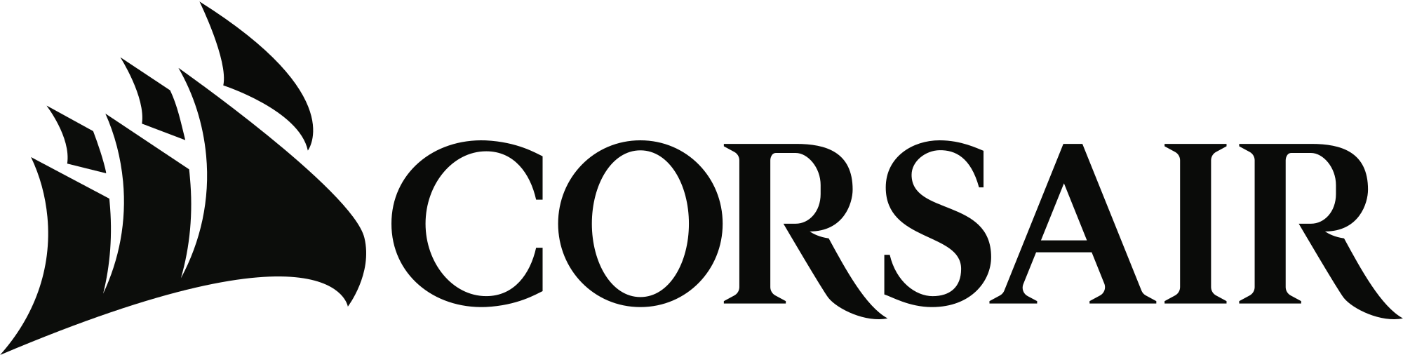 Open - Logo Corsair Png (2000x506), Png Download