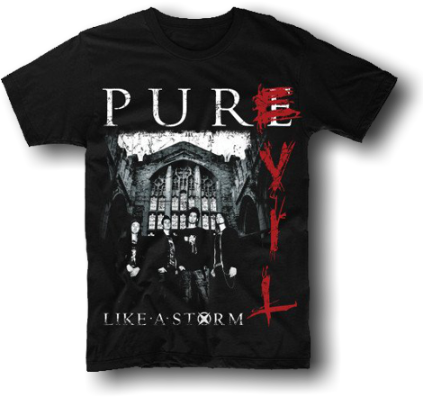 Pure Evil T Shirt Png - Casualties T Shirt (500x460), Png Download