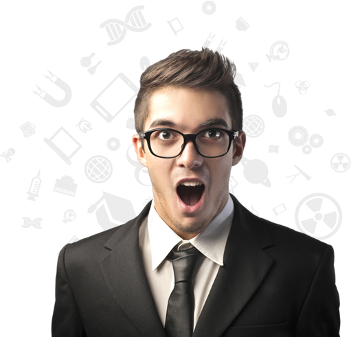 Thinking Man Png - Toolstar Auto Poster (511x491), Png Download