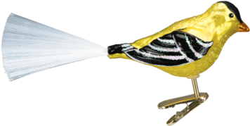 Take A Look At Our Western Goldfinch 18038 Old World - Christmas Ornament (400x400), Png Download