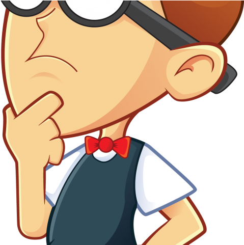 Man Clipart Person - Man Thinking Clipart (640x480), Png Download