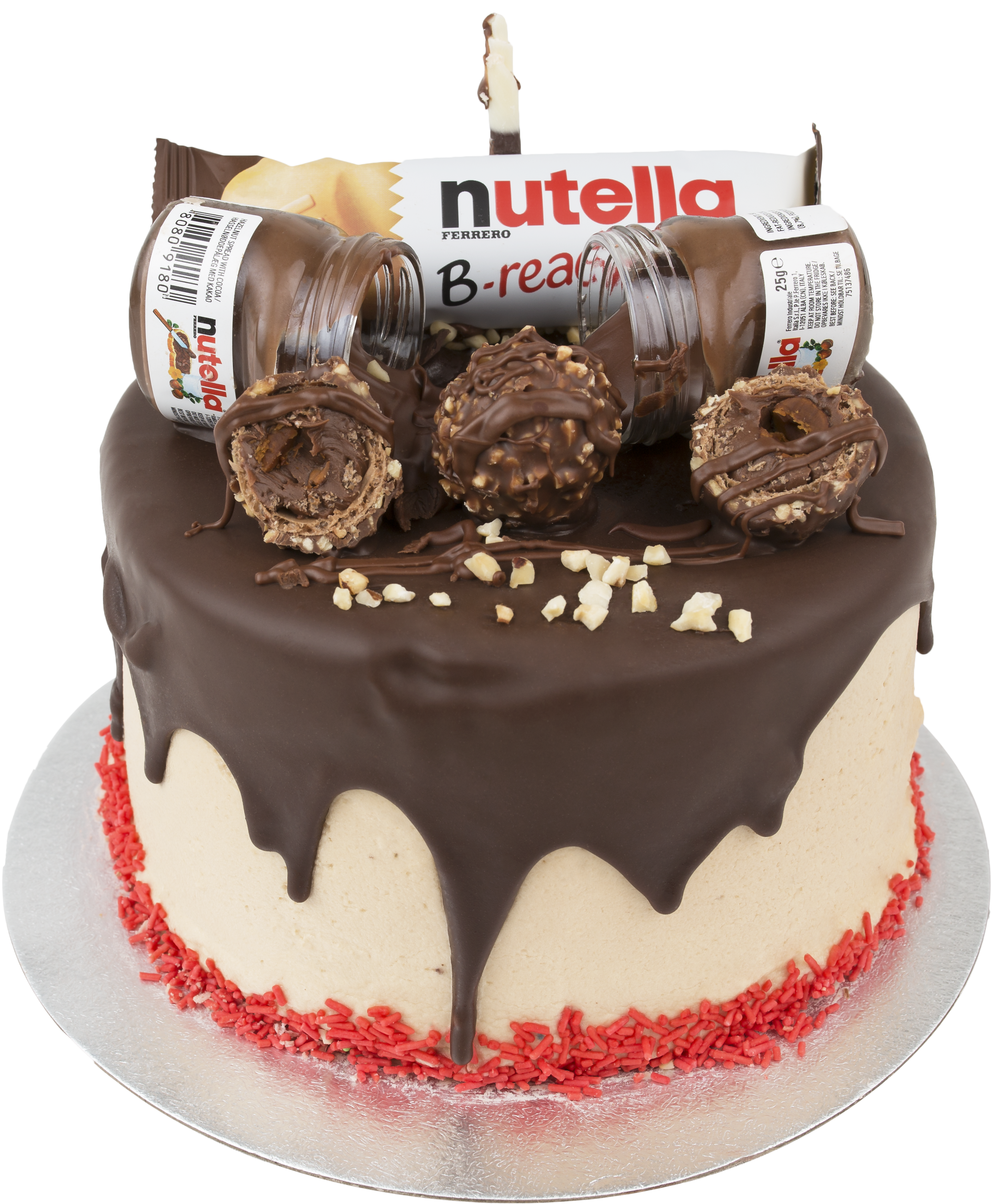 The Hazelnut Lovin Cake Desserts Delivered Bakery - Chocolate Cake (3060x3451), Png Download