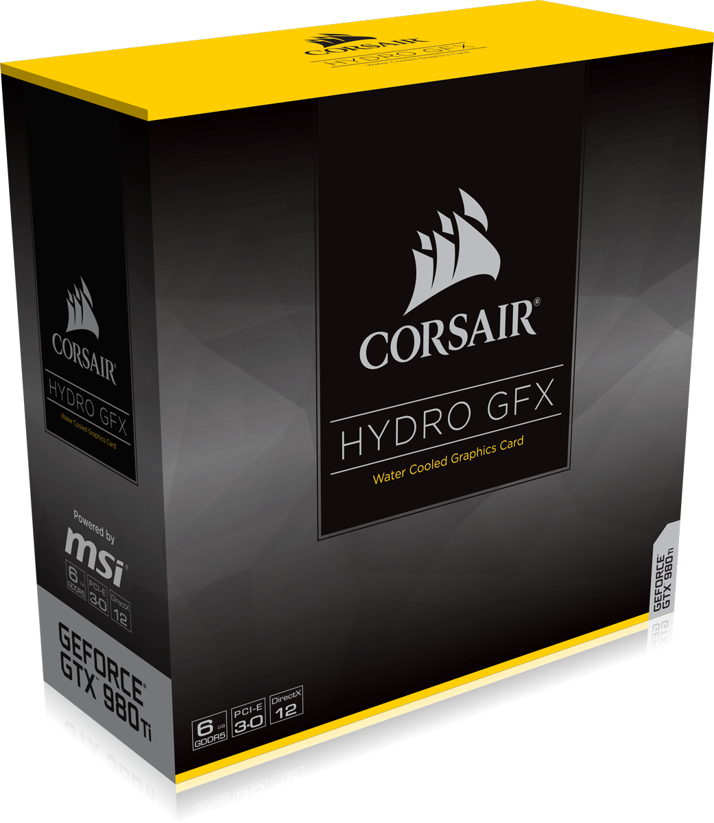 Msi Hydro Gfx Front - Corsair Gtx 1080 Ti (1041x1200), Png Download