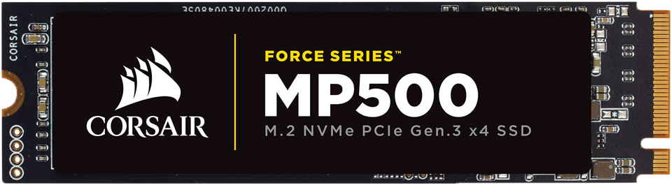 Fremont, Ca December 13th 2016 Corsair, A World Leader - Corsair Force Mp500 480 Gb Pcie Ssd Nvme M.2 (1000x450), Png Download