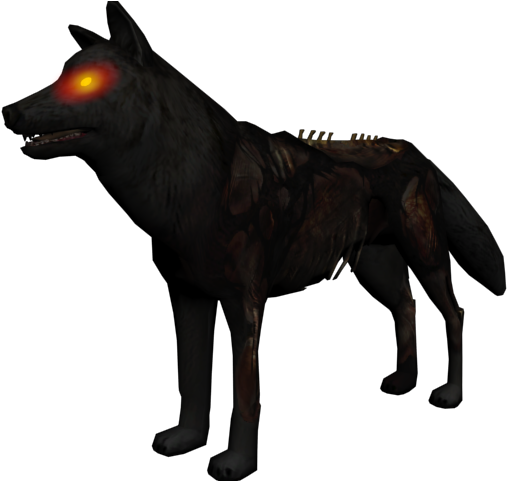 Cod 9 Bo Ii Zombie Images Fluffy Changed Blue Eyes - Red Dead Redemption Undead Wolves (640x480), Png Download