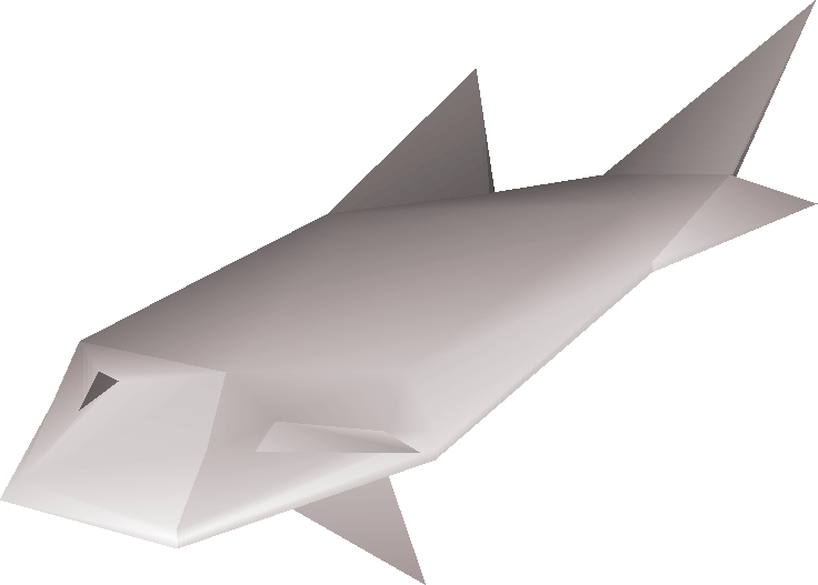 Raw Trout Detail - Raw Trout Osrs (736x527), Png Download