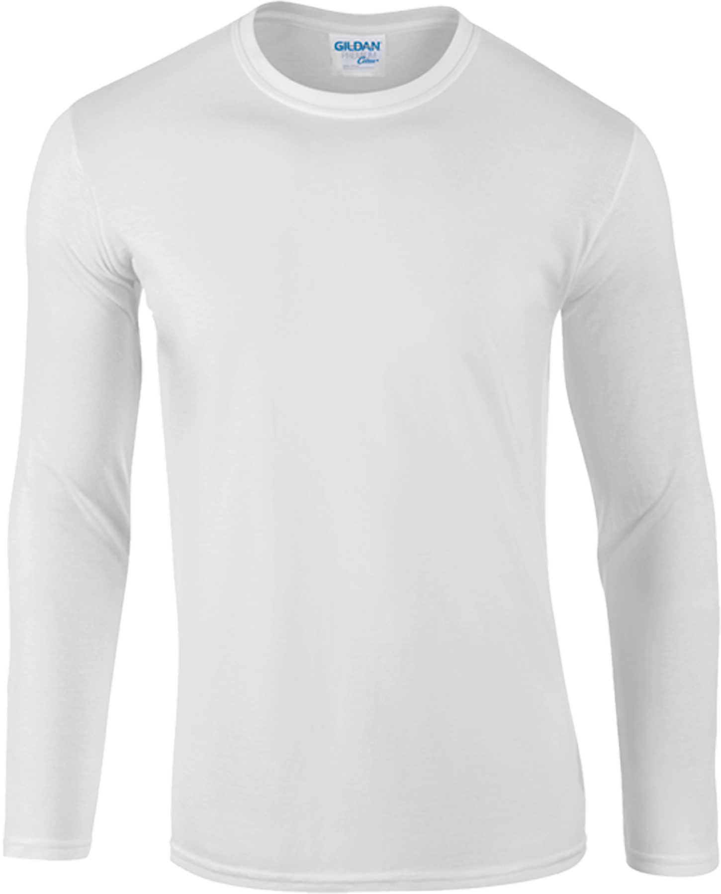 Home / Gildan / T Shirts / Gildan Premium Cotton Adult - Long-sleeved T-shirt (2480x2480), Png Download