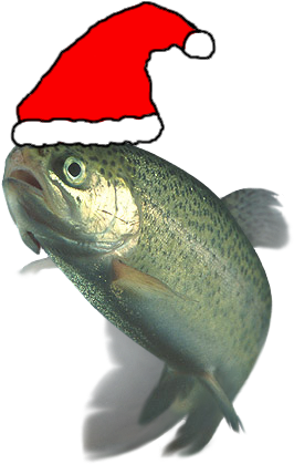 Christmas Festive Trout - Domesticated Trout: How To Breed And Grow Them (326x429), Png Download