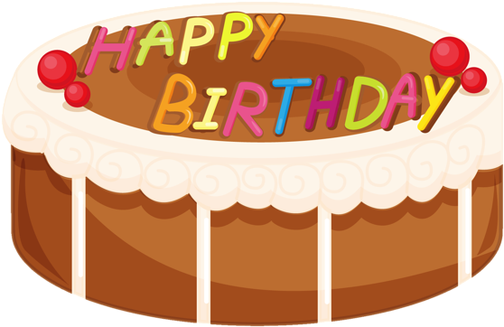 0, - Birthday Cake (600x407), Png Download