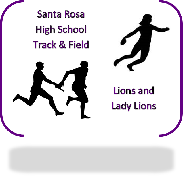 Lion And Lady Lion Track And Field - All Kinds Of Sport (636x613), Png Download