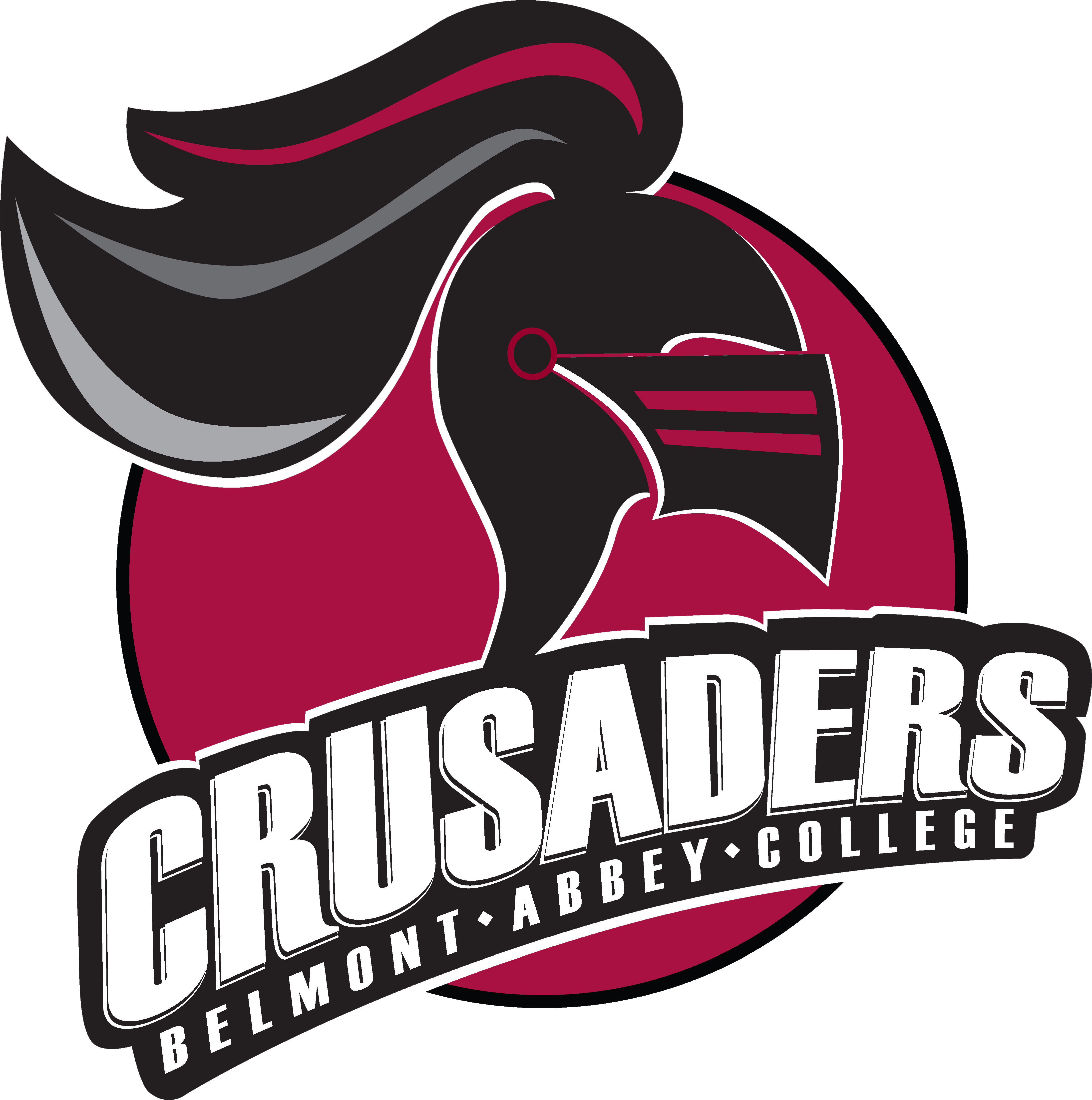 Belmont Abbey Belmont Abbey Mens College Track & Field - Belmont Abbey Crusaders Logo (4403x4403), Png Download