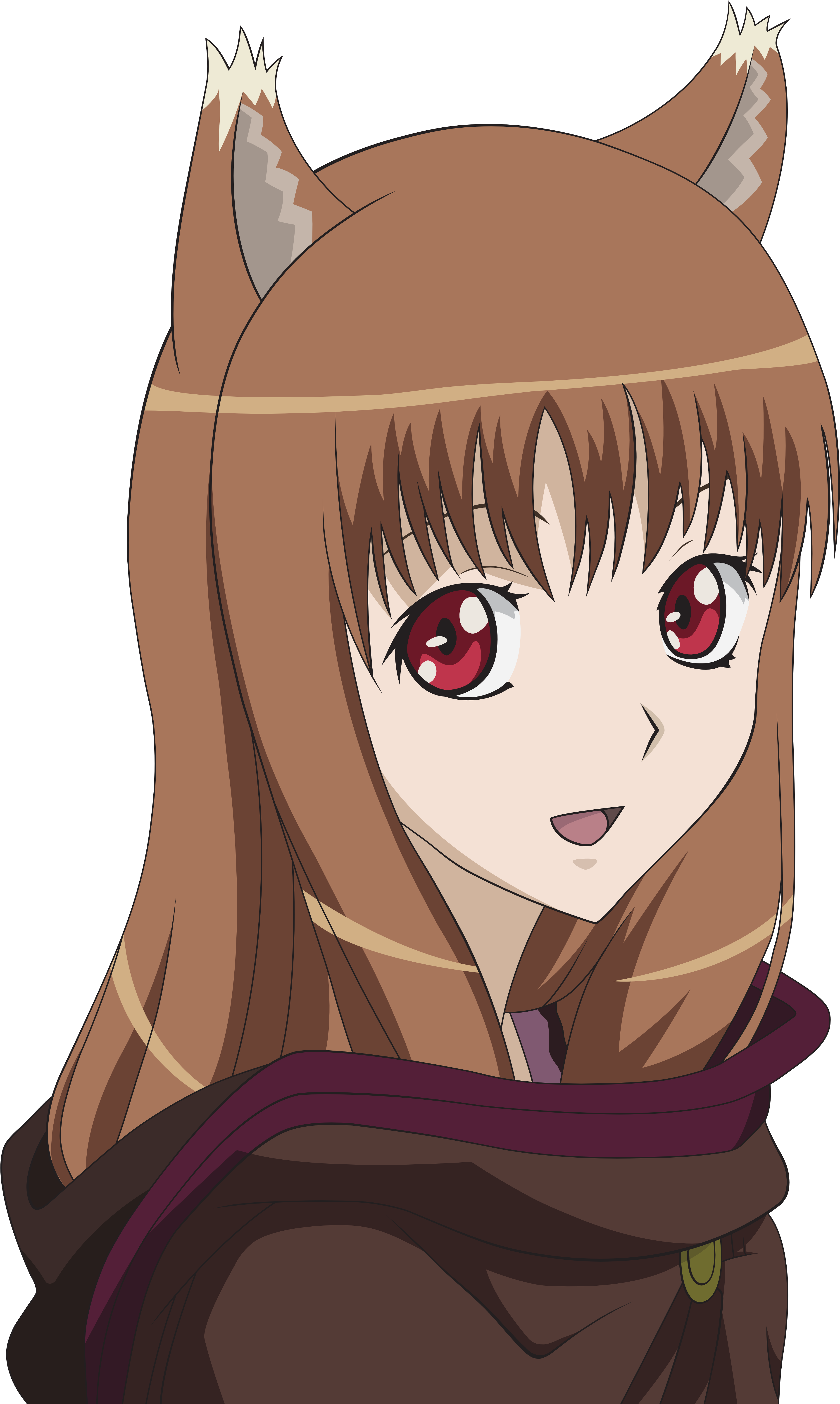 Spice And Wolf Png Picture (10063x6289), Png Download