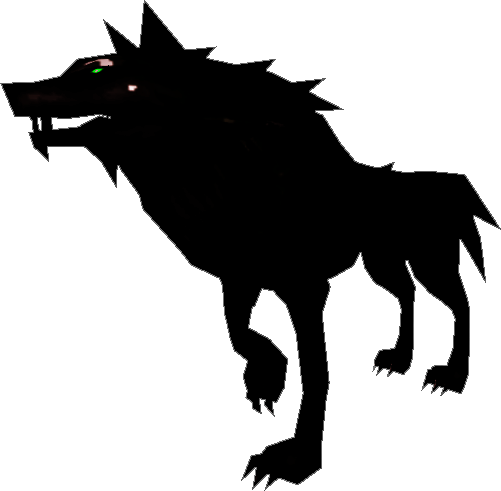 Wolfblack - Wolf Shadow Logo Png (501x491), Png Download