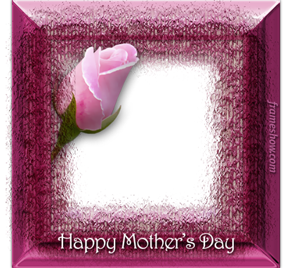 Photo Frame 0000404 - Mothers Day Photo Frame Png (416x382), Png Download