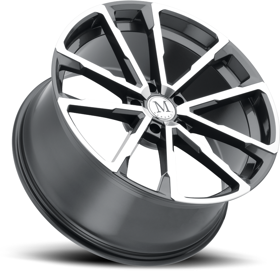 Download mandrus Wolf Gunmetal Voxx Demon Wheels Full Size PNG