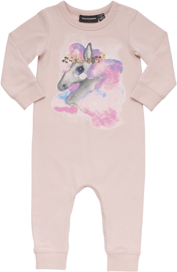 Watercolor Rainbow Unicorn Romper - Tiger (1024x1024), Png Download