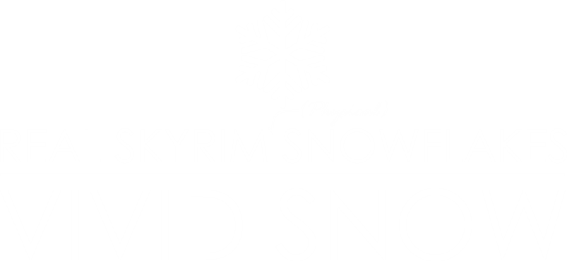 Welcome To Real Skyrim Snowflakes - Book Of Secrets Ebook (803x370), Png Download