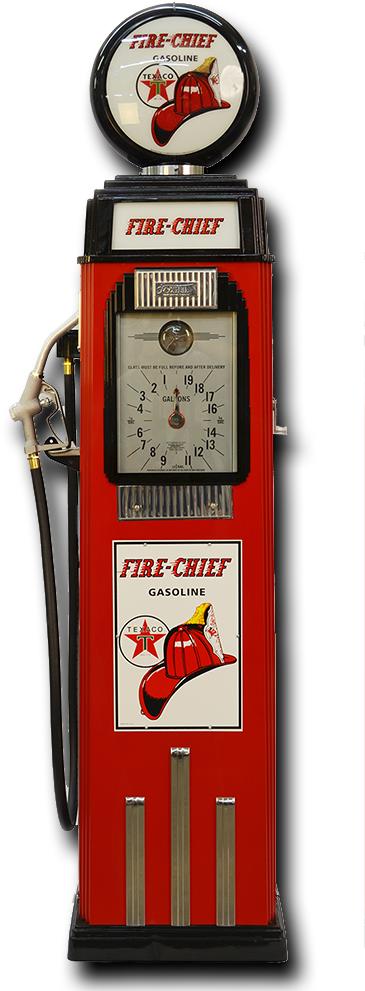 Tokeim 36b Clockface Pump - Gas Pump (378x998), Png Download