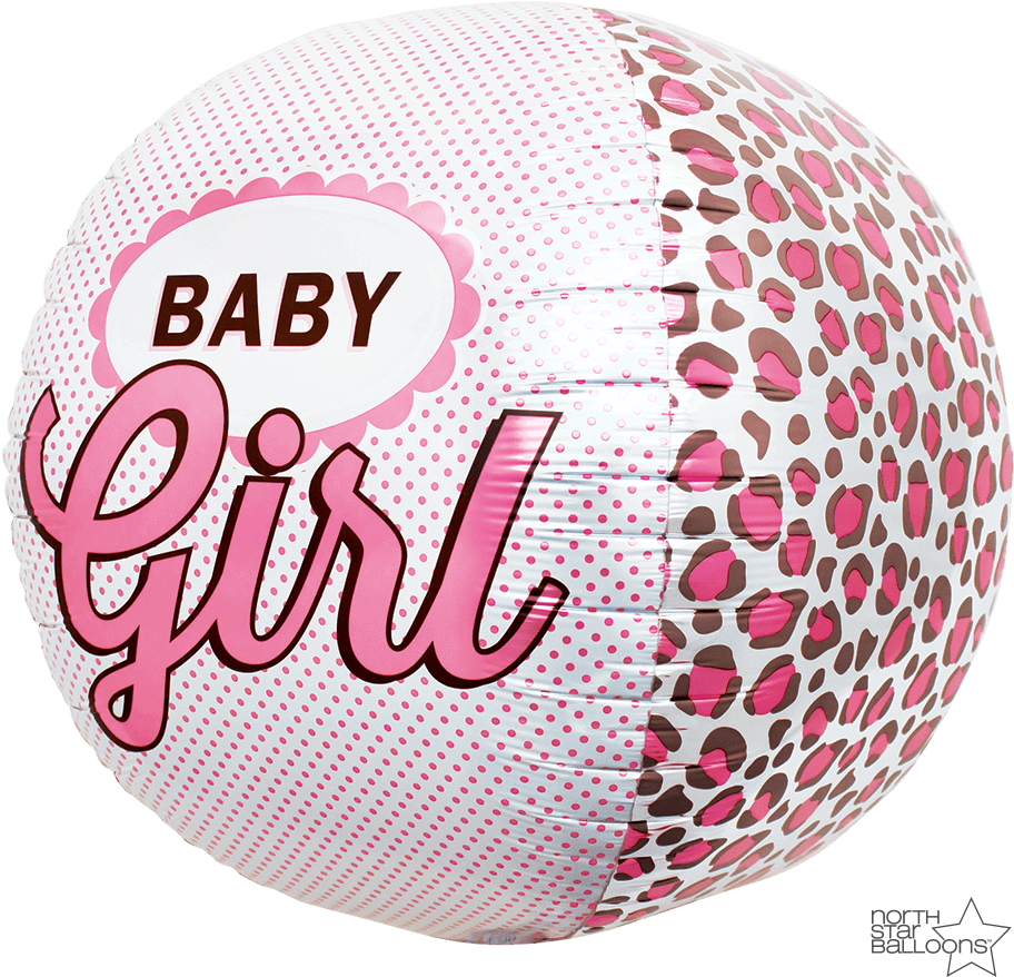 Baby Girl Sphere 17 In* (1000x1000), Png Download