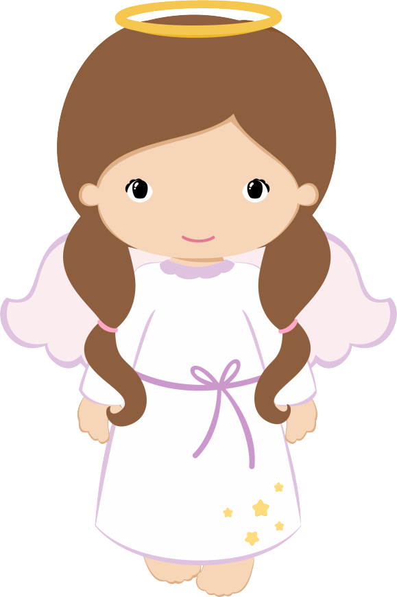 Fadas Anjos Gnomos E Etc Shower Pinterest - Angel Girl Clipart Png (579x870), Png Download