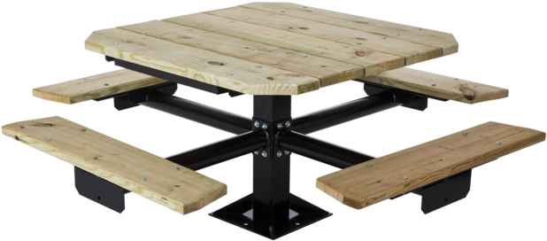 Jamestown Advanced Products - Park Table Image In Png (630x372), Png Download